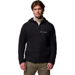 Columbia mens Fast Trek Overlay Hooded Full Zip(Black)