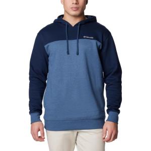 Columbia mens Hart Mountain Hoodie III(Dark Mountain Heather/Collegiate Navy Heather)