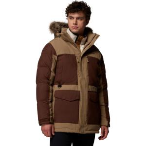 Columbia mens Marquam Peak Fusion II Parka(Delta/Tobacco)