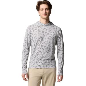 Columbia mens Pfg Uncharted Hoodie(Cool Grey Huntfish)