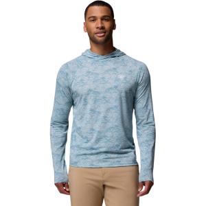 Columbia mens Pfg Uncharted Hoodie(Crushed Blue Pez Gallo)
