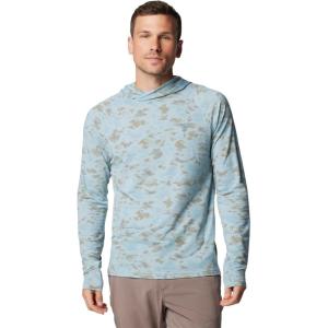Columbia mens Pfg Uncharted Hoodie(Crushed Blue Uncharted Waters)