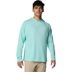 Columbia mens Pfg Uncharted Hoodie(Gulf Stream)