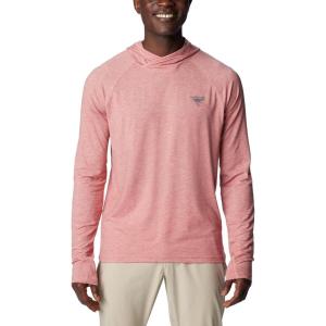 Columbia mens Pfg Uncharted Hoodie(Sandalwood Pink Heather)