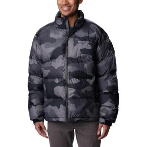 Columbia mens Pike Lake Ii Jacket(Black Mod Camo Print)
