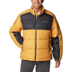 Columbia mens Pike Lake Ii Jacket(Raw Honey/Shark)