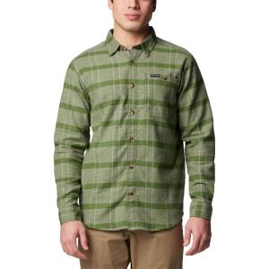 Columbia mens Pitchstone Heavyweight Flannel Ii(Greenscape Boro Plaid)