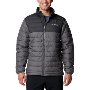 Columbia mens Powder Lite Ii Jacket(City Grey/Shark)