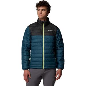 Columbia mens Powder Lite Ii Jacket(Everblue/Shark)