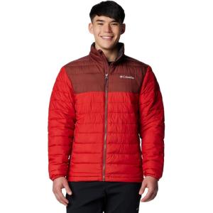 Columbia mens Powder Lite Ii Jacket(Sail Red/Spice)