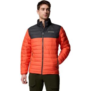 Columbia mens Powder Lite Ii Jacket(Zing/Shark)