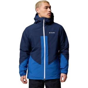 Columbia mens Powder Prime Jacket(Mountain Blue/Collegiate Navy)