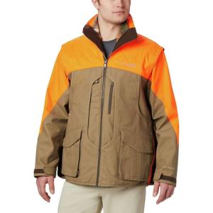 Columbia mens Ptarmigan Interchange Parka(Flax)