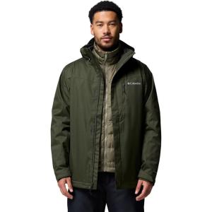 Columbia mens Whirlibird V Interchange Jacket(Greenscape Melange)