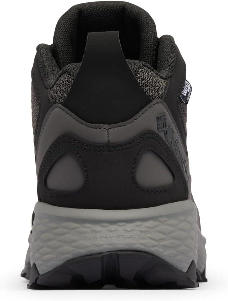imageColumbia Mens Peakfreak Rush Mid Outdry Hiking ShoesDark GreyStone Green