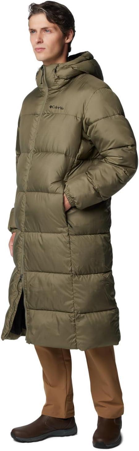 imageColumbia Mens Puffect Long ParkaStone Green