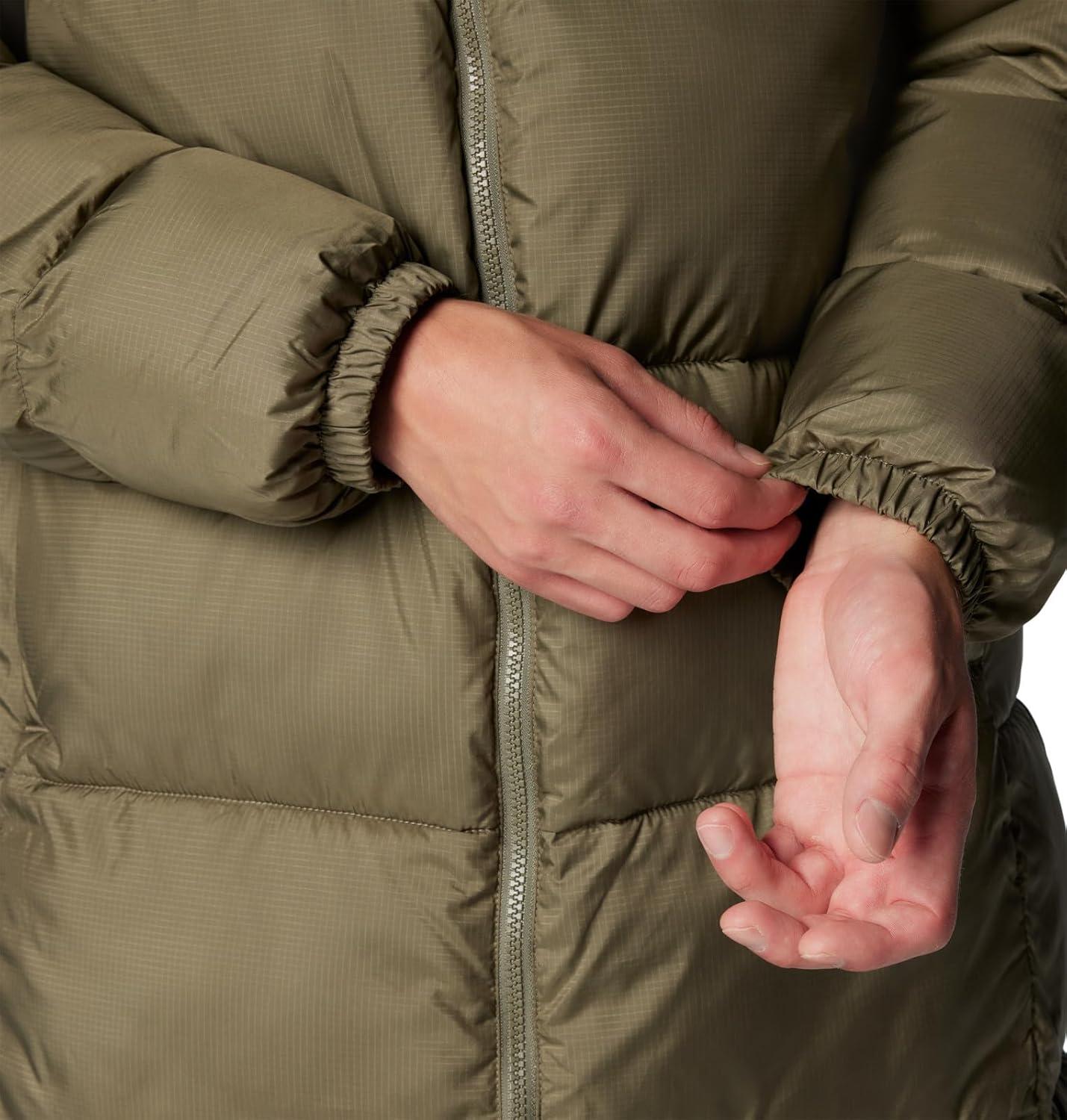 imageColumbia Mens Puffect Long ParkaStone Green