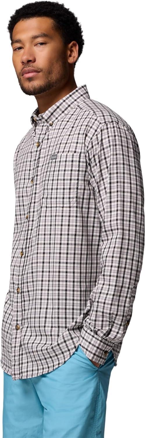 imageColumbia Mens Rapid Rivers Ii Long Sleeve ShirtBlack Trail Crossing Gingham
