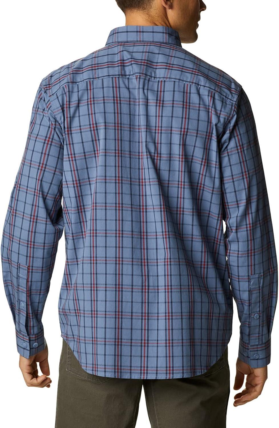 imageColumbia Mens Rapid Rivers Ii Long Sleeve ShirtBluestone Tartan Grid