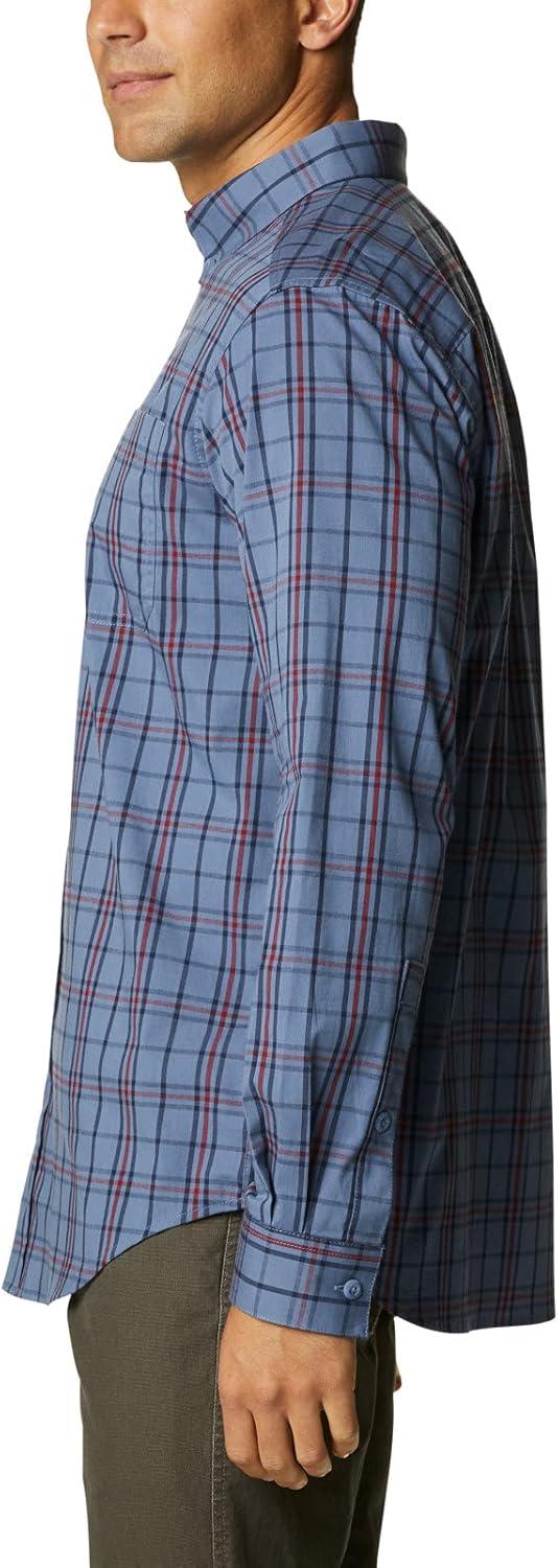 imageColumbia Mens Rapid Rivers Ii Long Sleeve ShirtBluestone Tartan Grid