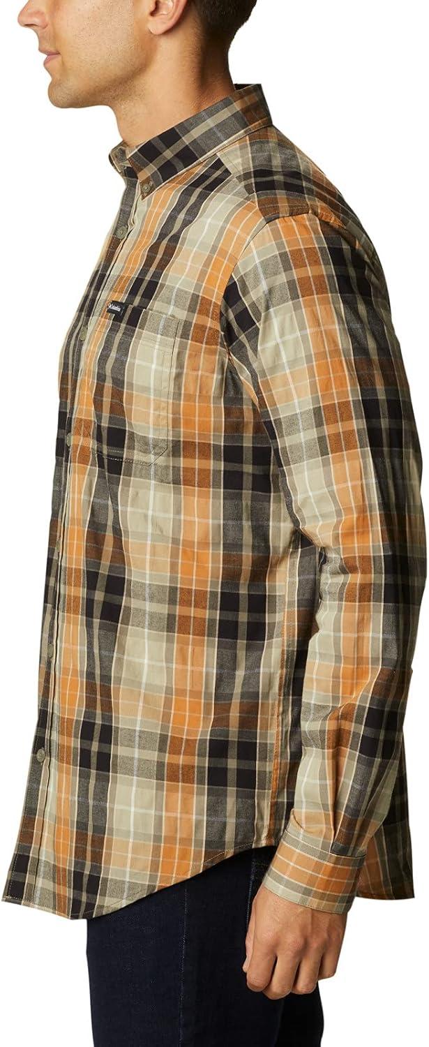 imageColumbia Mens Rapid Rivers Ii Long Sleeve ShirtCanyon Gold Multi Plaid