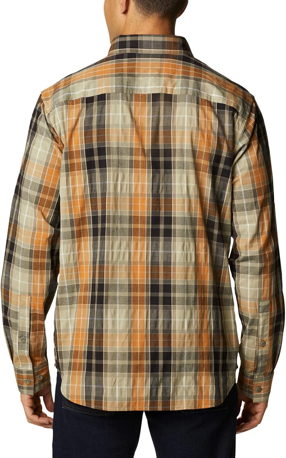 imageColumbia Mens Rapid Rivers Ii Long Sleeve ShirtCanyon Gold Multi Plaid