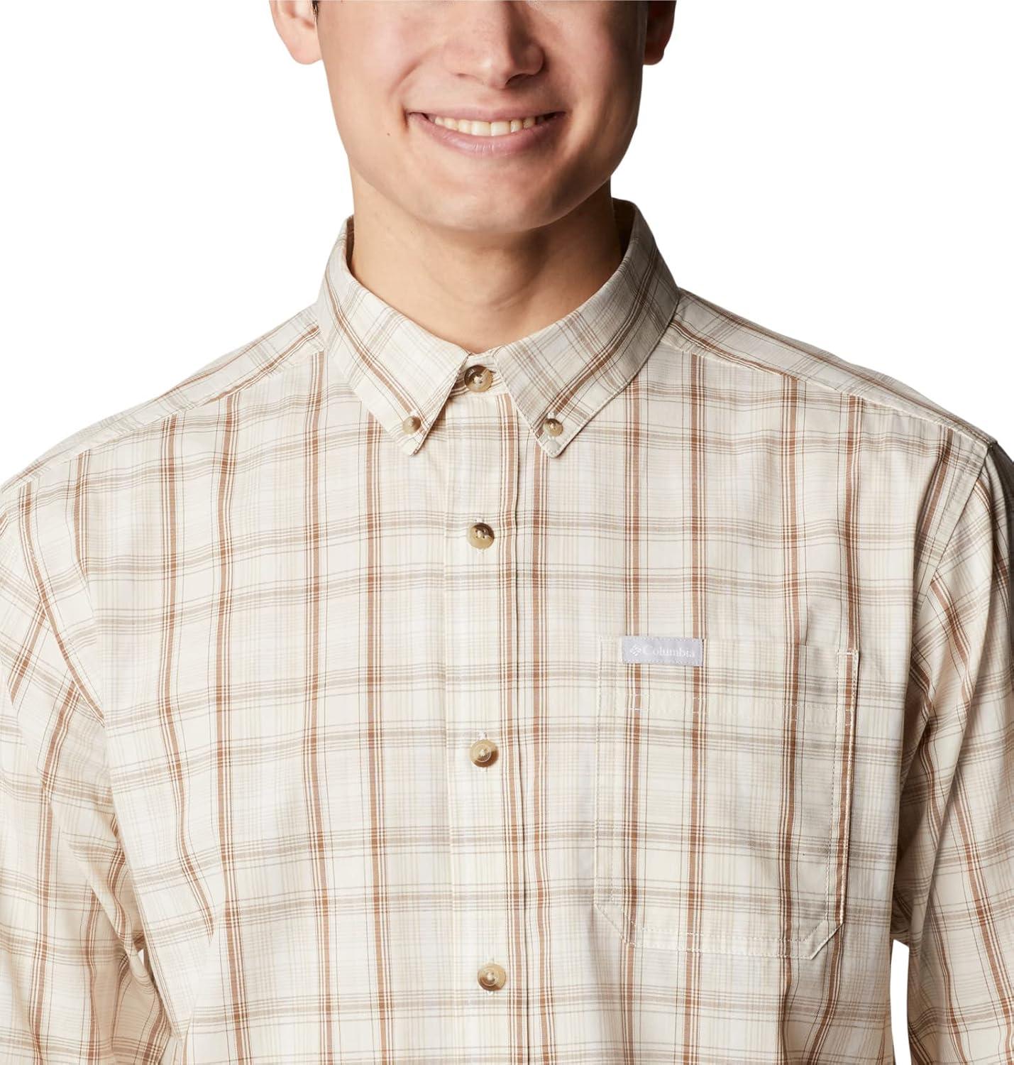 imageColumbia Mens Rapid Rivers Ii Long Sleeve ShirtChalk Soft Ombre