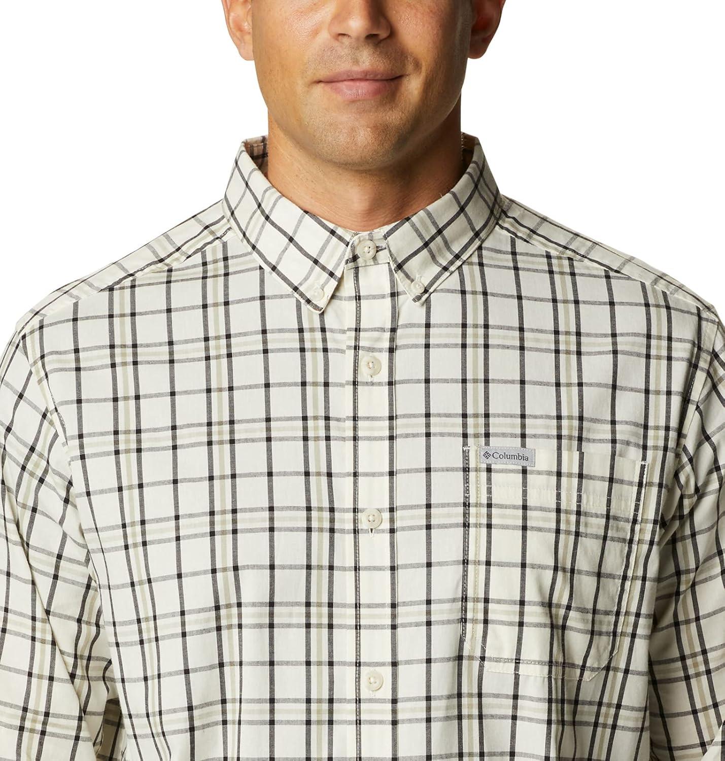 imageColumbia Mens Rapid Rivers Ii Long Sleeve ShirtChalk Tartan Grid