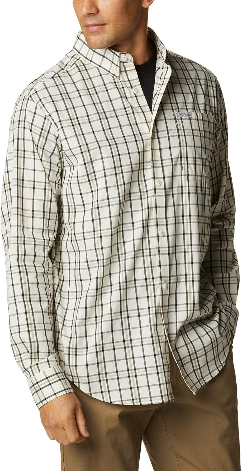 imageColumbia Mens Rapid Rivers Ii Long Sleeve ShirtChalk Tartan Grid