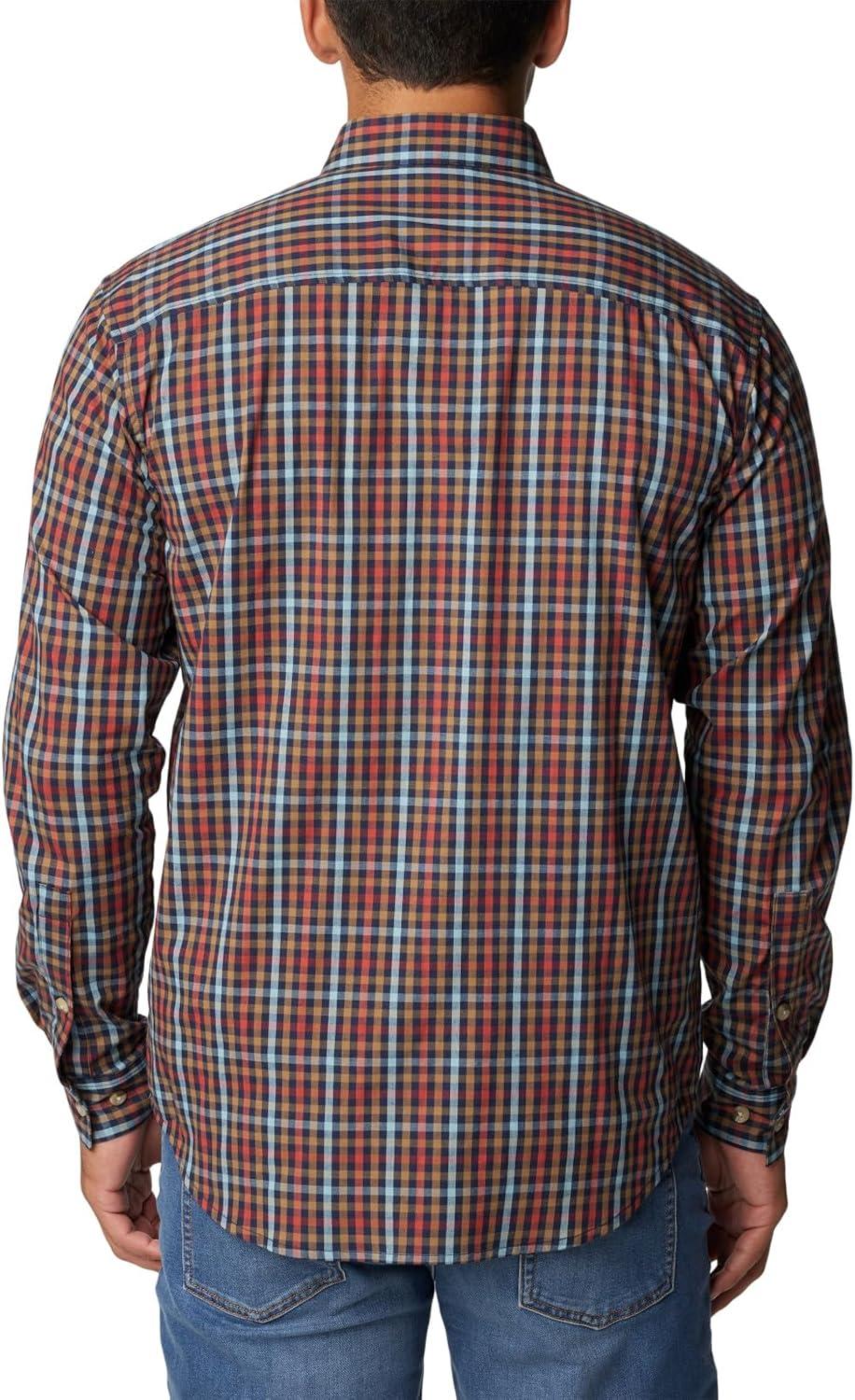 imageColumbia Mens Rapid Rivers Ii Long Sleeve ShirtCollegiate Navy Everyday Gingham