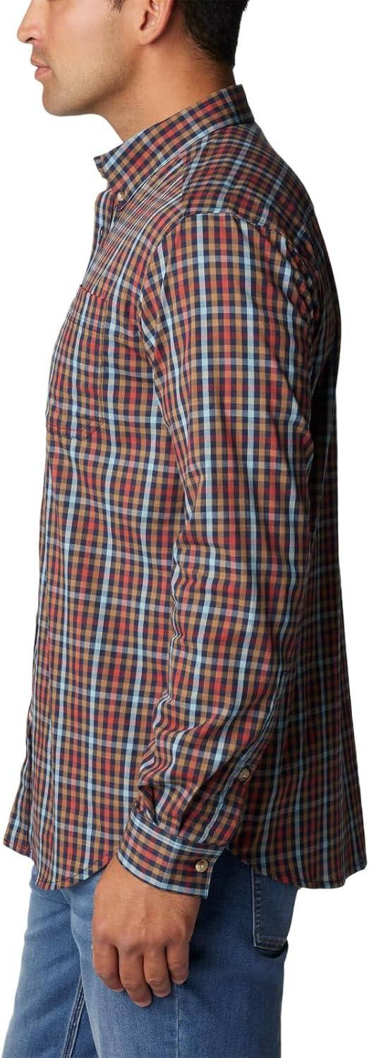 imageColumbia Mens Rapid Rivers Ii Long Sleeve ShirtCollegiate Navy Everyday Gingham
