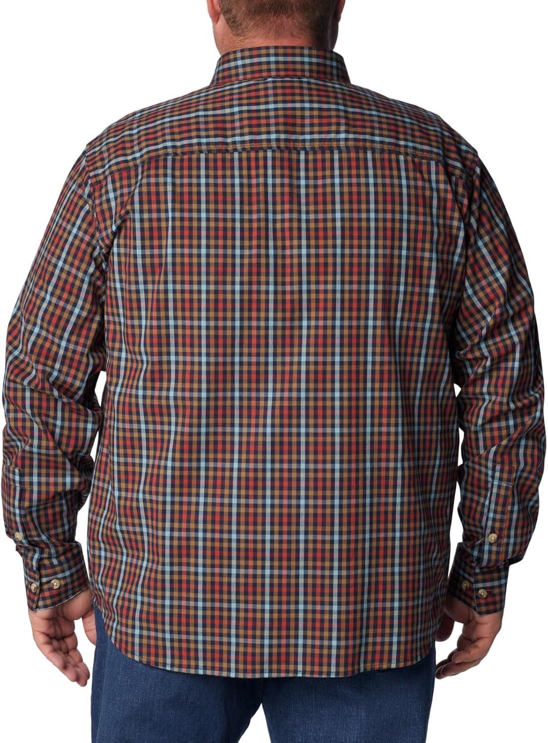 imageColumbia Mens Rapid Rivers Ii Long Sleeve ShirtCollegiate Navy Everyday Gingham