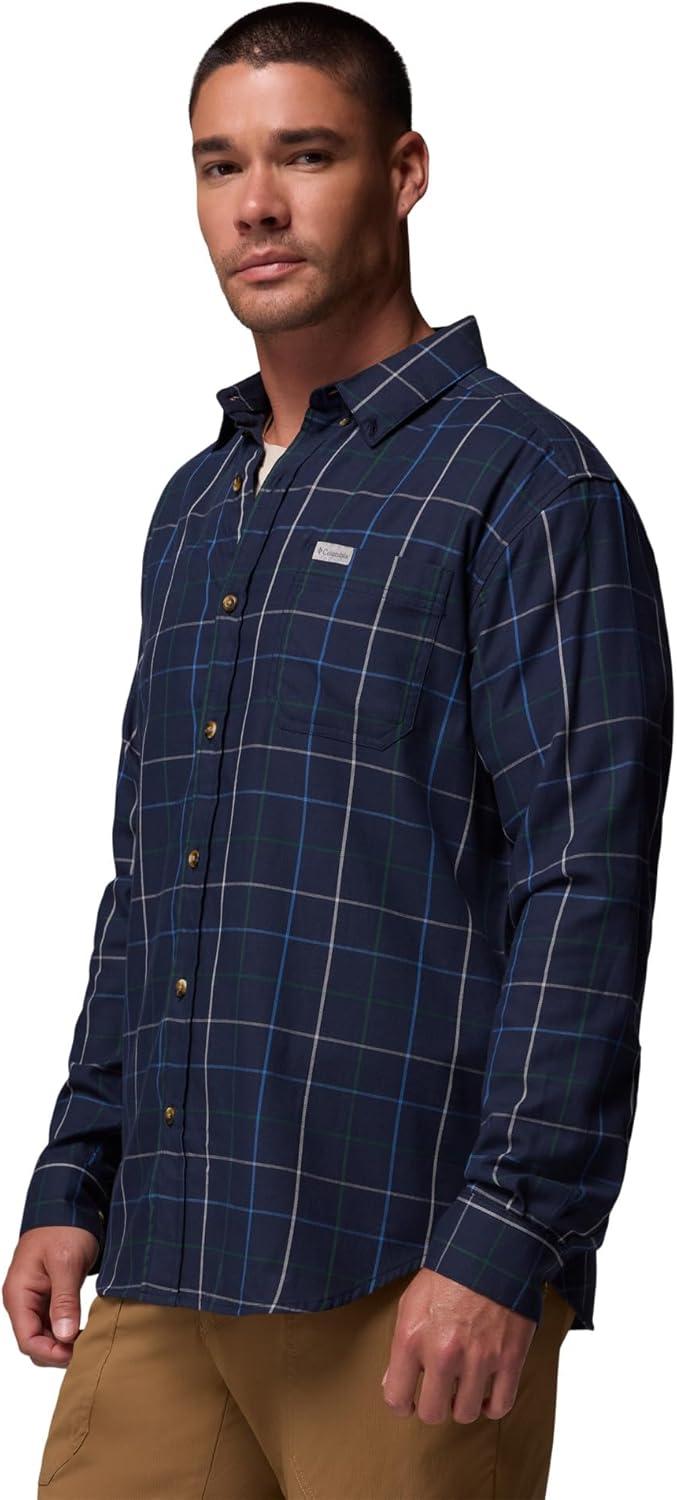 imageColumbia Mens Rapid Rivers Ii Long Sleeve ShirtCollegiate Navy Tattersall