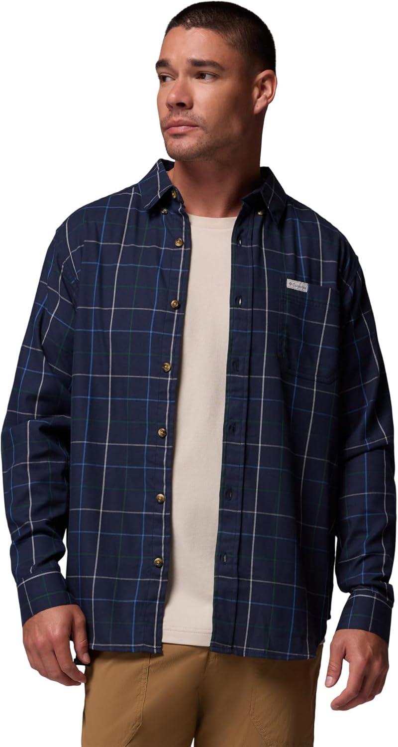 imageColumbia Mens Rapid Rivers Ii Long Sleeve ShirtCollegiate Navy Tattersall