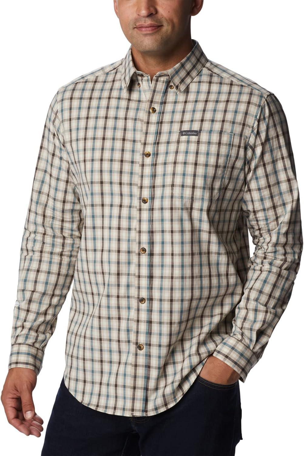 imageColumbia Mens Rapid Rivers Ii Long Sleeve ShirtCordovan Multi Gingham