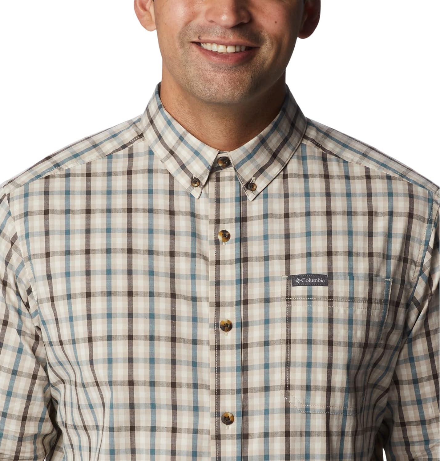 imageColumbia Mens Rapid Rivers Ii Long Sleeve ShirtCordovan Multi Gingham