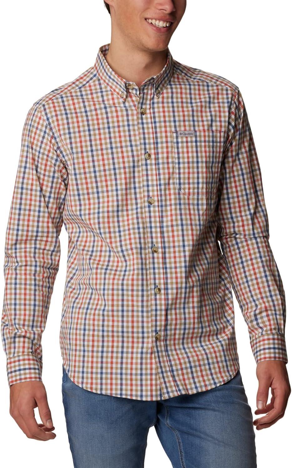 imageColumbia Mens Rapid Rivers Ii Long Sleeve ShirtDark Mountain Everyday Gingham