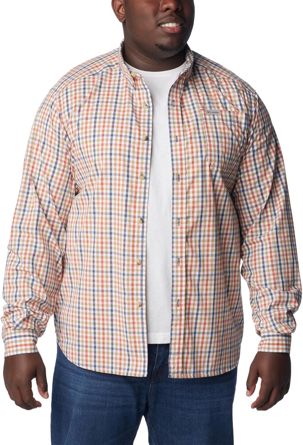 imageColumbia Mens Rapid Rivers Ii Long Sleeve ShirtDark Mountain Everyday Gingham