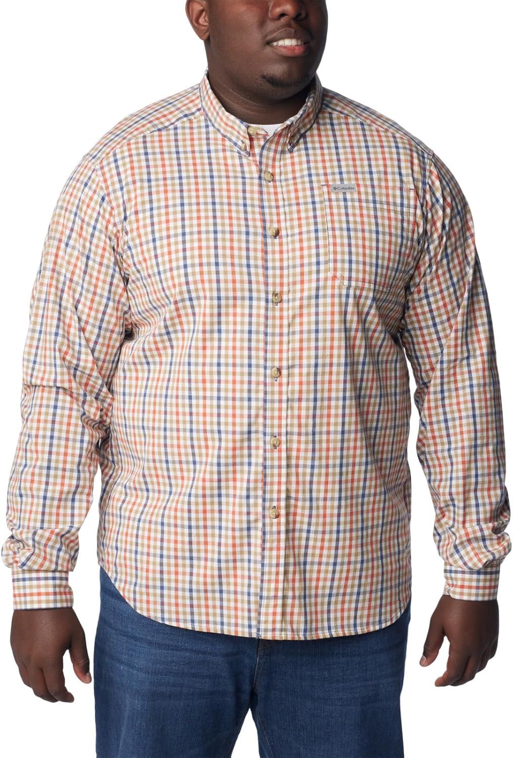 imageColumbia Mens Rapid Rivers Ii Long Sleeve ShirtDark Mountain Everyday Gingham