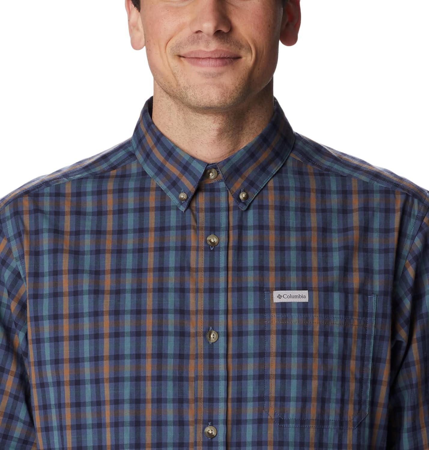 imageColumbia Mens Rapid Rivers Ii Long Sleeve ShirtDark Mountain Multi Gingham
