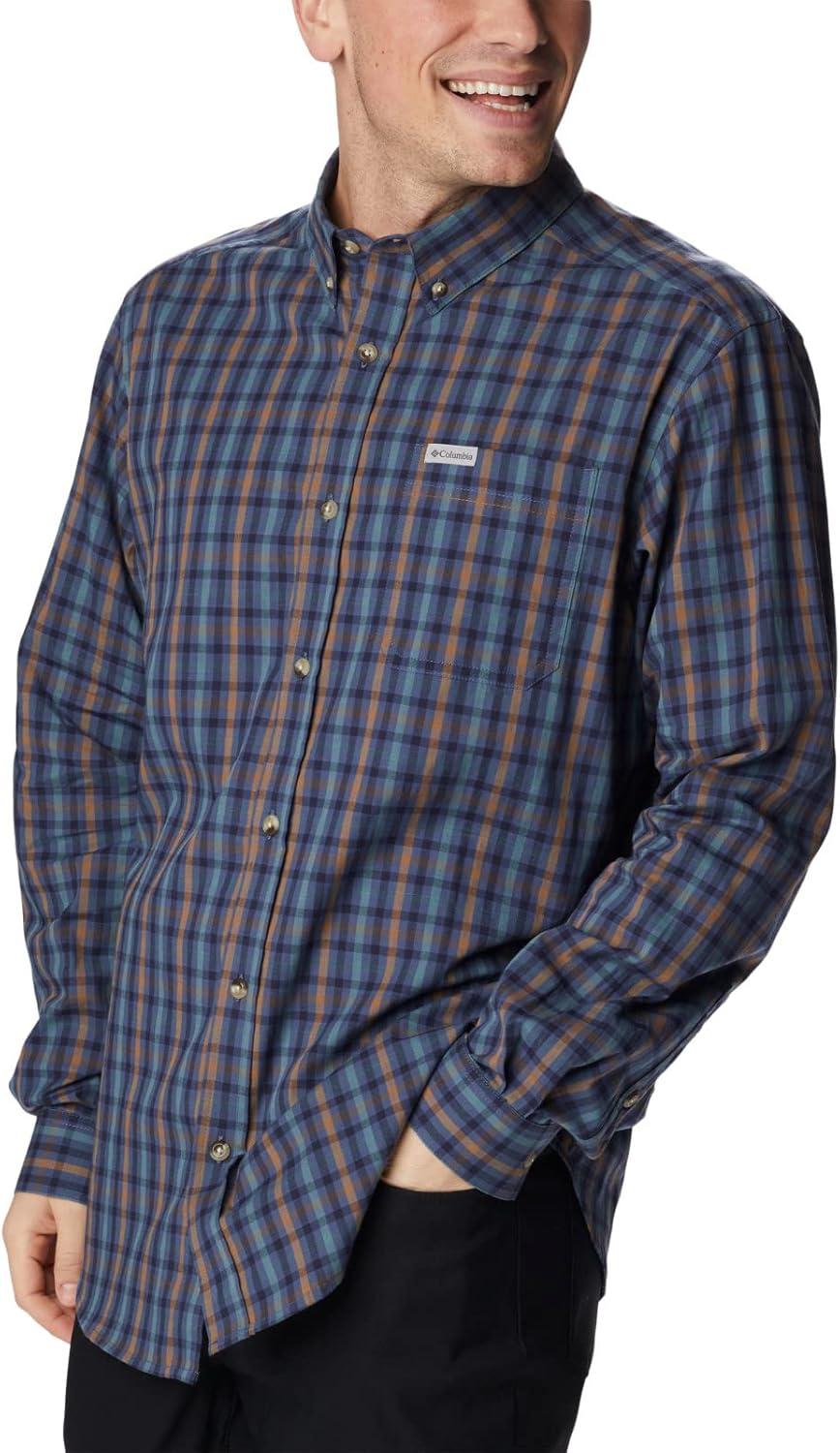 imageColumbia Mens Rapid Rivers Ii Long Sleeve ShirtDark Mountain Multi Gingham