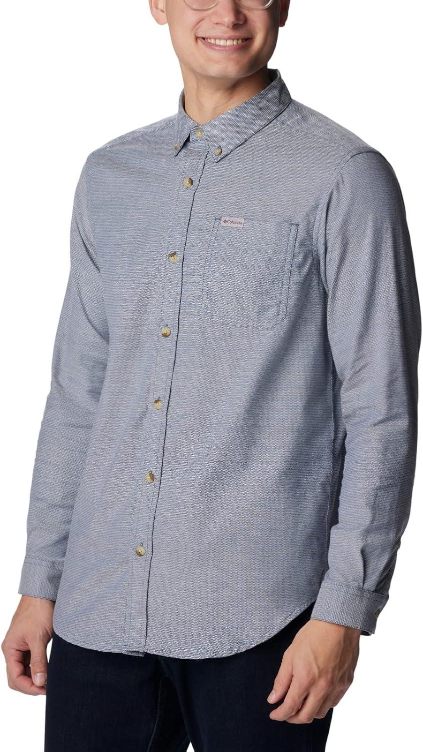 imageColumbia Mens Rapid Rivers Ii Long Sleeve ShirtDark Mountain Oxford