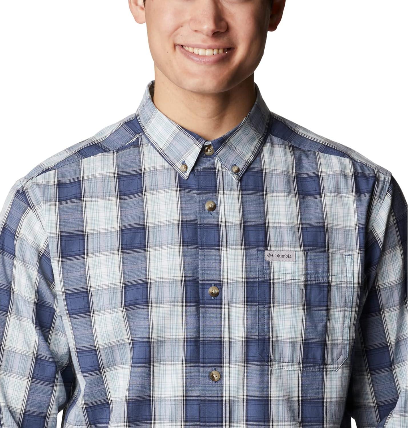 imageColumbia Mens Rapid Rivers Ii Long Sleeve ShirtDark Mountain Soft Ombre