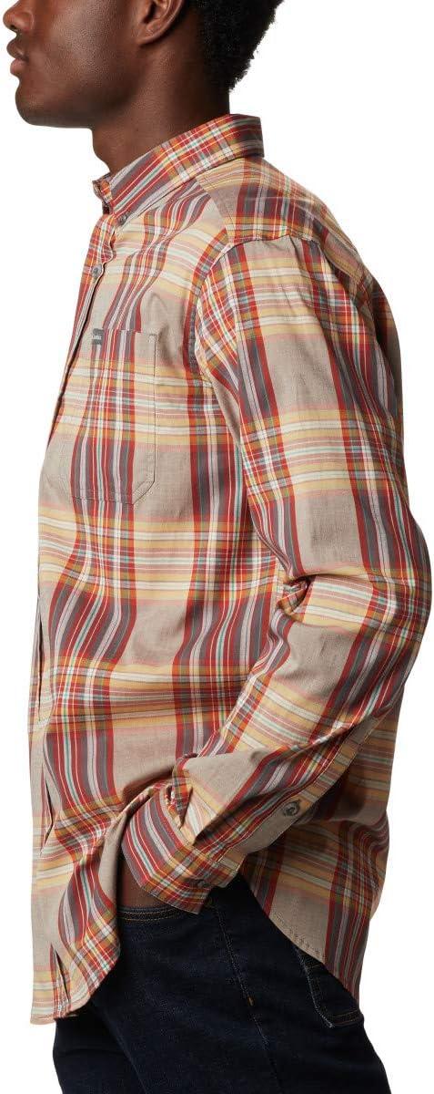 imageColumbia Mens Rapid Rivers Ii Long Sleeve ShirtFlame Orange Multi Plaid