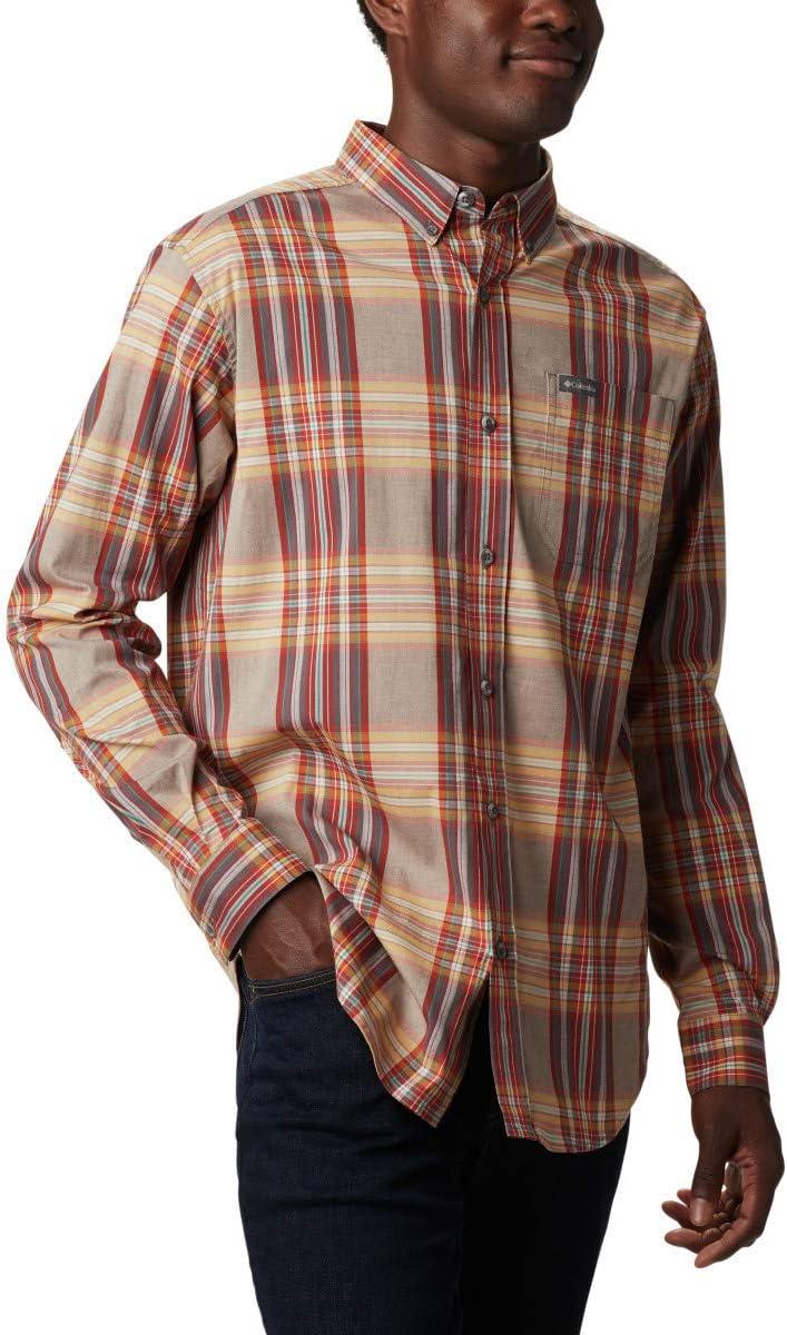 imageColumbia Mens Rapid Rivers Ii Long Sleeve ShirtFlame Orange Multi Plaid