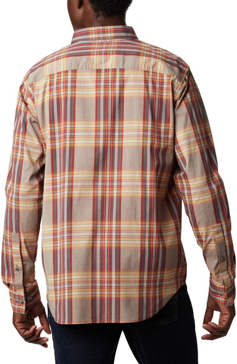 imageColumbia Mens Rapid Rivers Ii Long Sleeve ShirtFlame Orange Multi Plaid