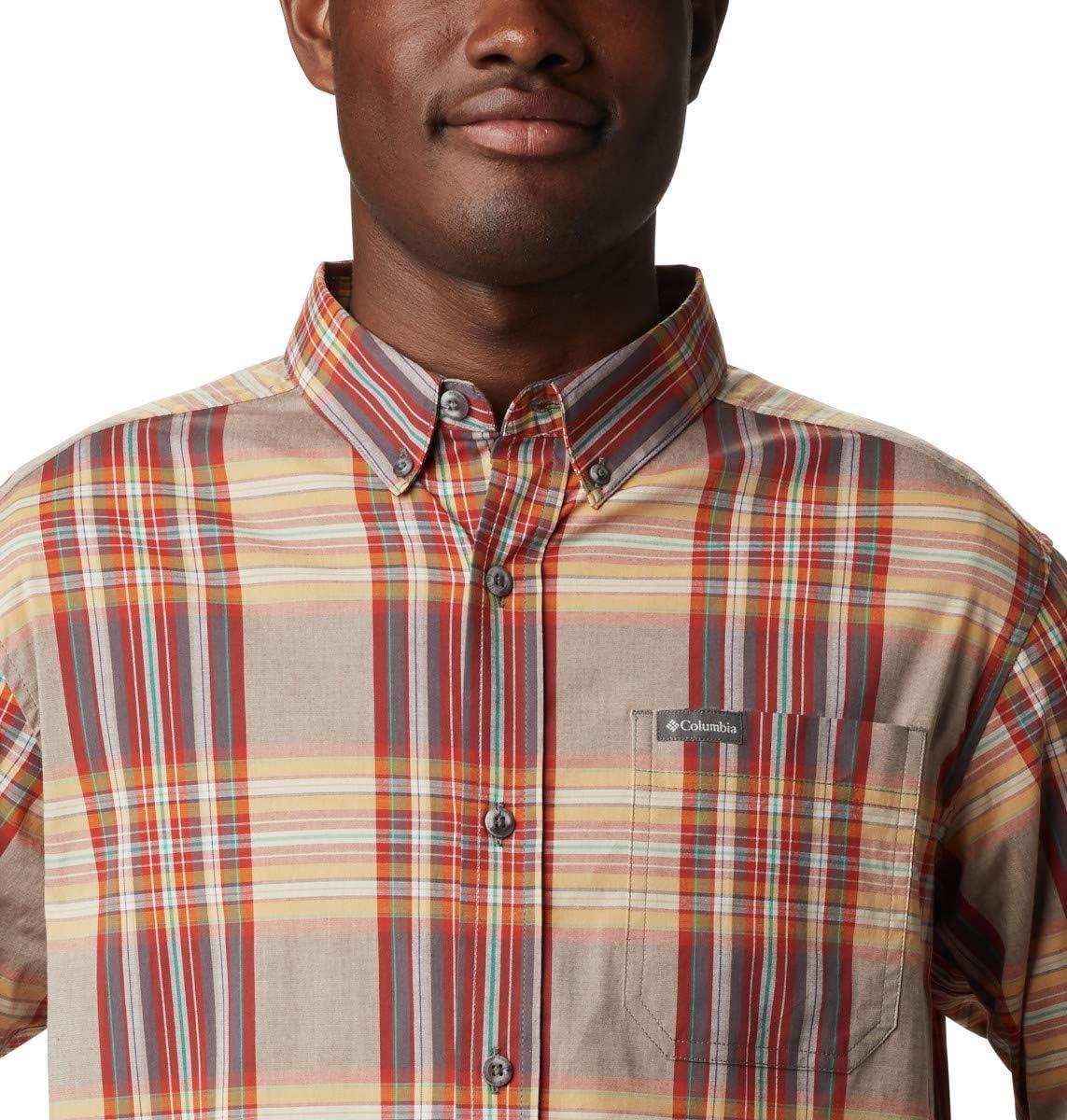 imageColumbia Mens Rapid Rivers Ii Long Sleeve ShirtFlame Orange Multi Plaid
