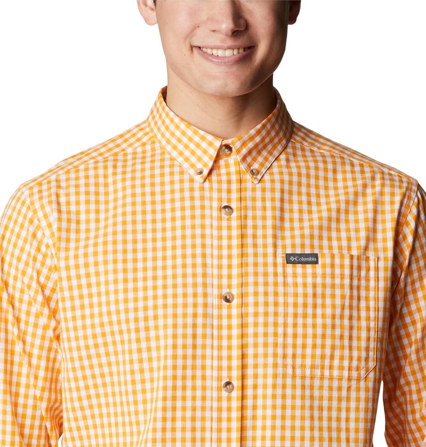 imageColumbia Mens Rapid Rivers Ii Long Sleeve ShirtMango Gingham