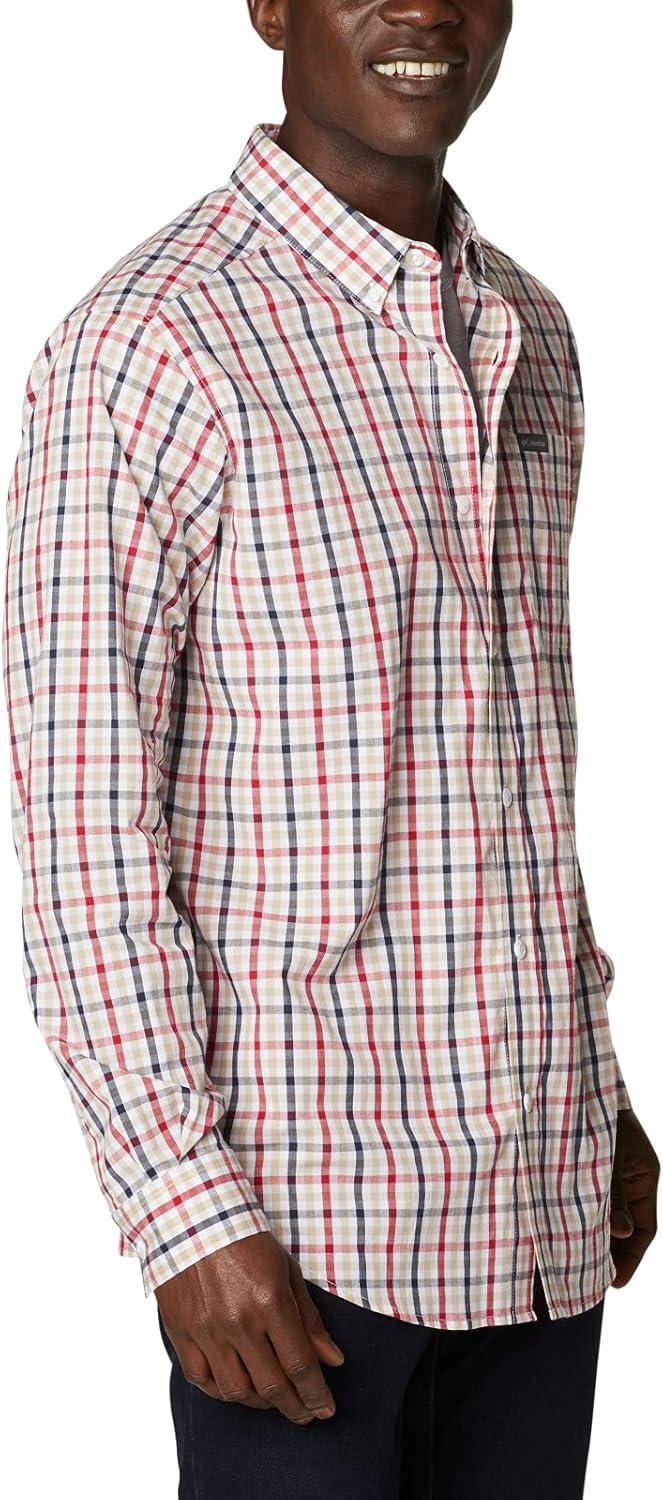 imageColumbia Mens Rapid Rivers Ii Long Sleeve ShirtMountain Red Multi Gingham