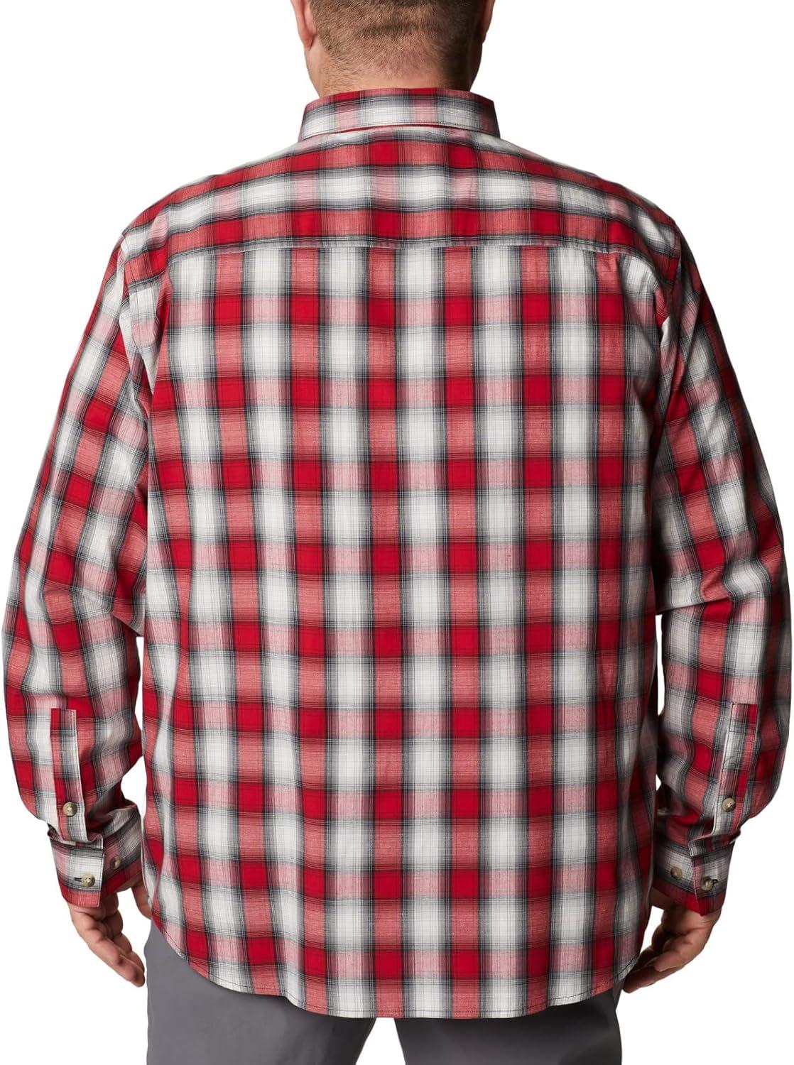 imageColumbia Mens Rapid Rivers Ii Long Sleeve ShirtMountain Red Soft Ombre